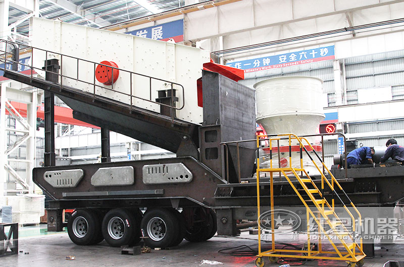 移動系列：車載移動圓錐破，中細碎處理