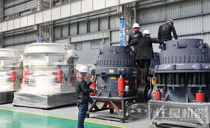全液壓圓錐破碎機，液壓過載保護裝置，自動調(diào)節(jié)出料粒度