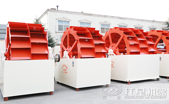 單輪、雙輪、三輪洗砂機，不同型號供君選擇 