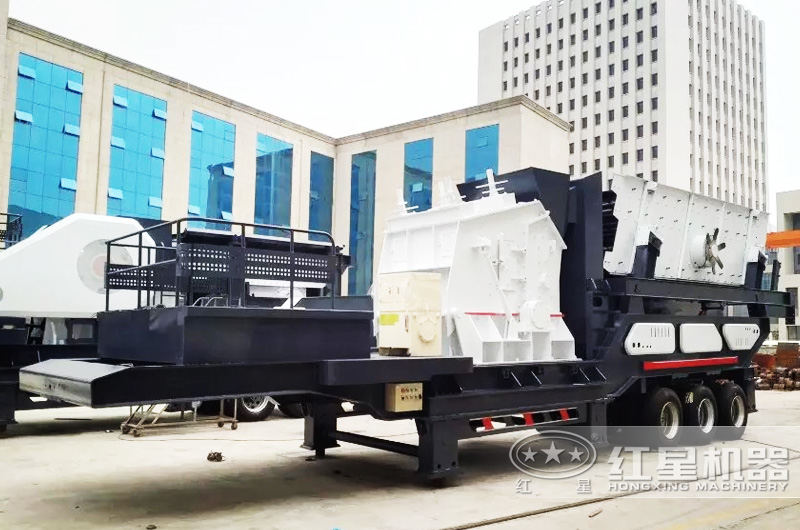 反擊破移動破碎機具有整形效果，粒形好看