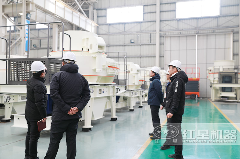 用戶到場參觀，真實(shí)感受制砂效果