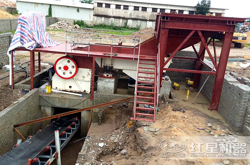 河南客戶(hù)建筑垃圾處理廠(chǎng)