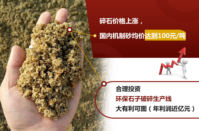 砂石加工暴利項目，投資價值高